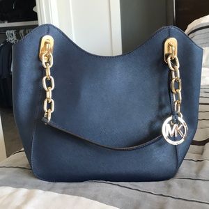 Big Blue Micheal Kors Purse
